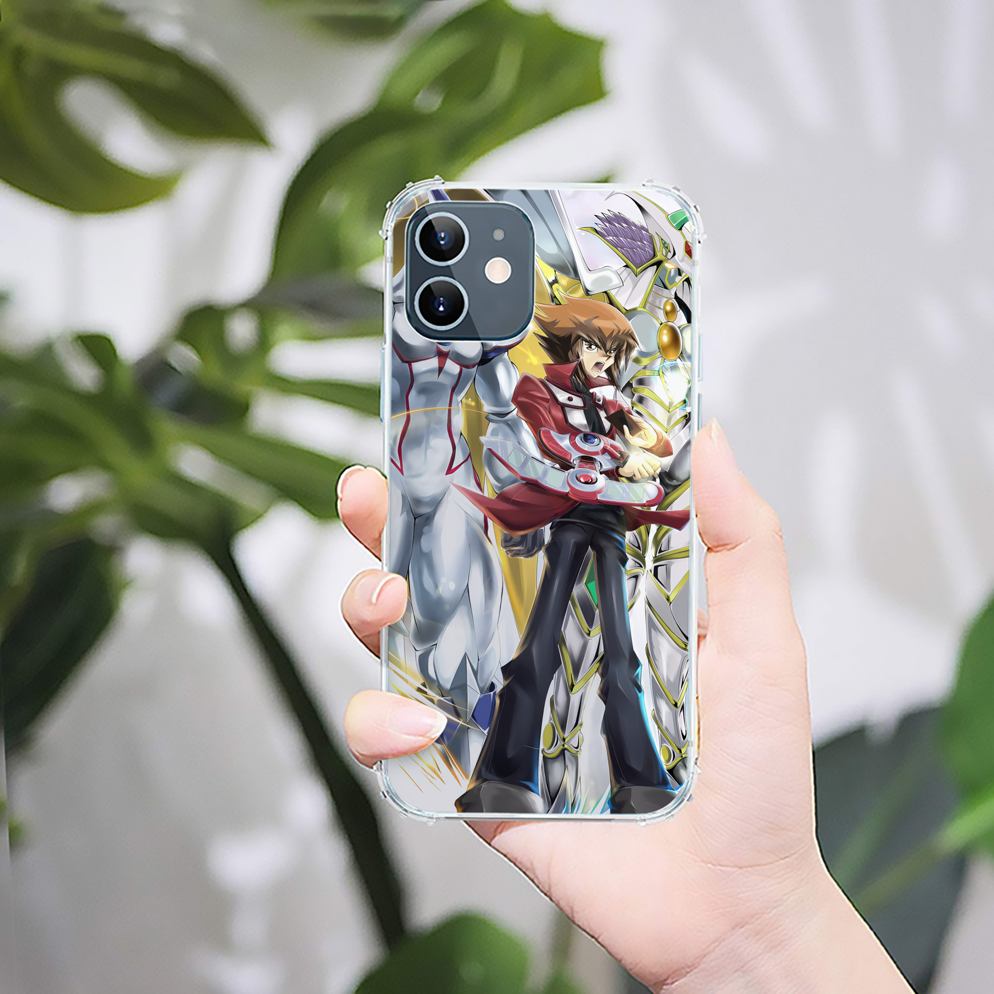 （画像用） 遊☆戯☆王 Yu-Gi-Oh! 【iPhone 12シリーズ対応】透明スマホケース（クリアソフトケース）